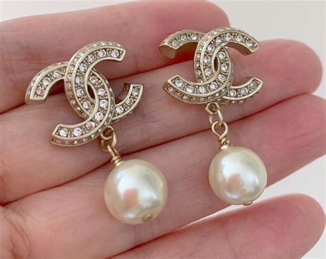 amazon coco chanel earrings|coco chanel earrings price.